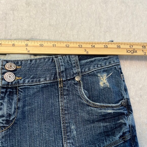 Banana Republic Womens Blue Contoured Boot Cut Stretch Mid Rise Denim Jeans Sz 8 - Picture 10 of 12